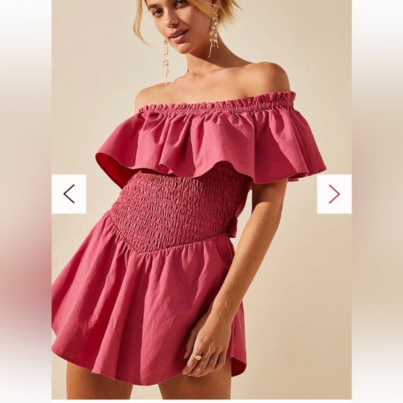 Free People Pants - Free People The Look One-Piece in Pink